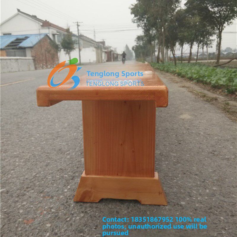 实木加宽加厚型体操凳 舞蹈练功凳 双面体操凳 大板凳 平衡凳