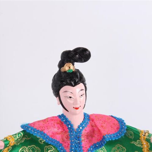 京剧花旦小旦千金小姐漳州布袋木偶 中国风礼品儿童智育训练木偶