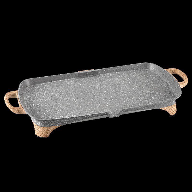 烧烤炉家用电烤盘韩式无烟烤肉锅铁板烧不粘烤架商用多功能烤肉机