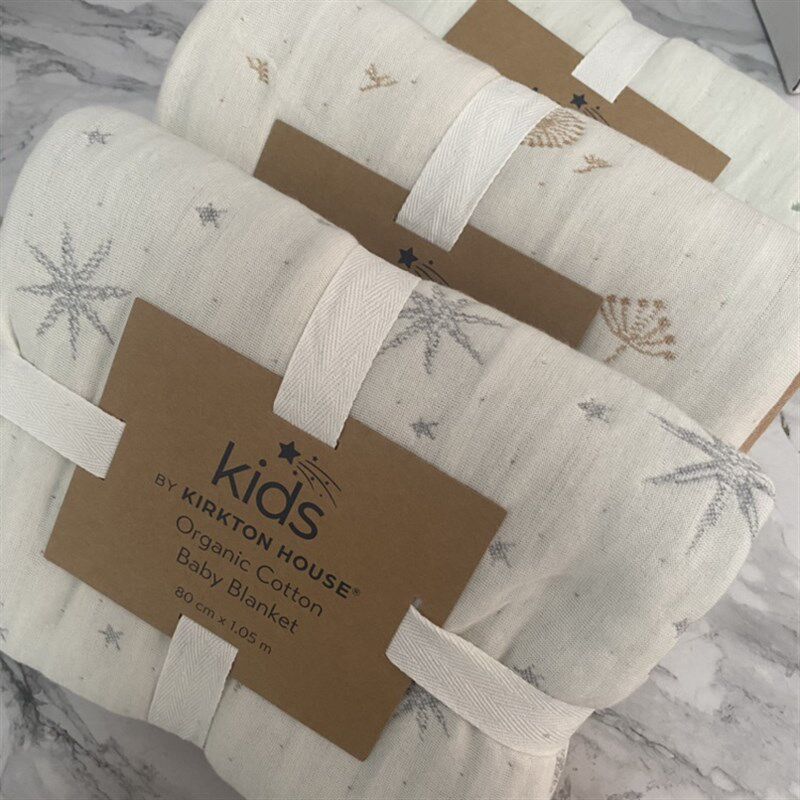 新生宝宝纯棉纱布盖毯绿色双层毯子毛巾T被婴儿午睡毛毯