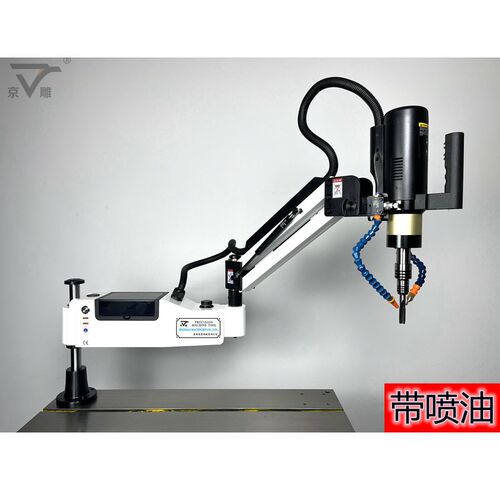 新款高速攻丝机M3-M10伺服u电动攻牙机转速1200转/分钟600W触摸屏