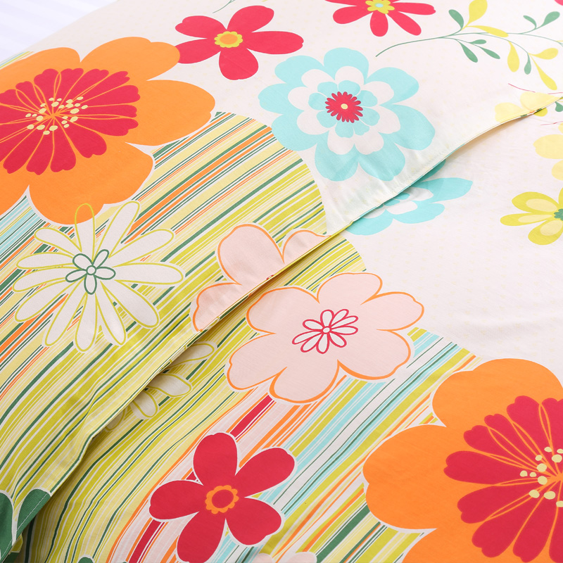 被罩被套全棉亲肤被子条纹双人200*230被子套学生单件1.5被单