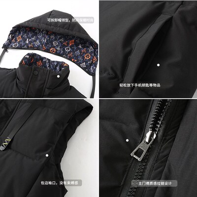 加厚马甲定制印logo工作服公司展会劳保马夹超市棉坎肩订做广告衫