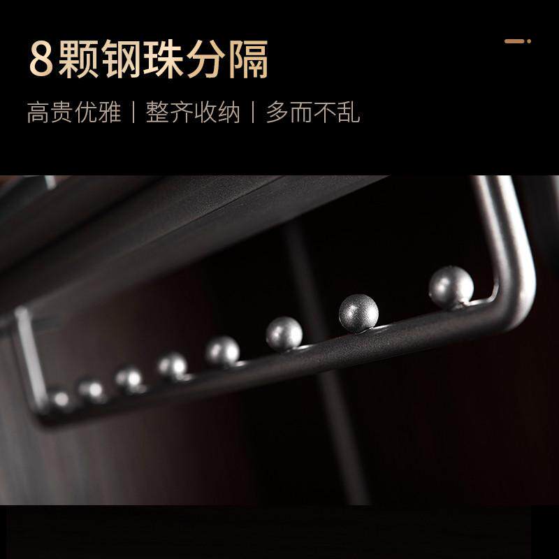 衣柜顶装衣架家用m推拉挂衣杆伸缩裤架缓冲阻尼挂衣器多功能衣通