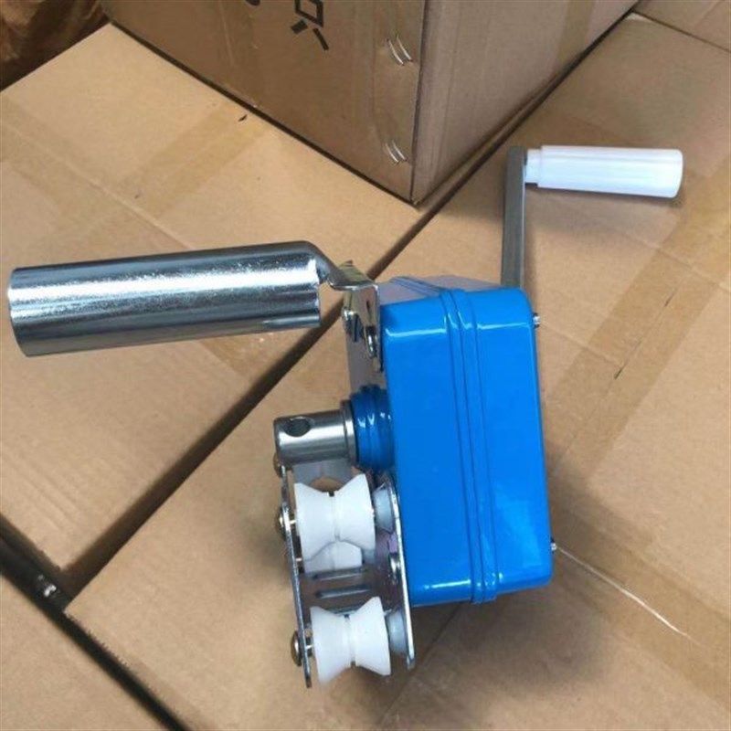 手动拉链卷膜器温室大棚配件w手摇卷膜器升降器养殖场放风机卷帘