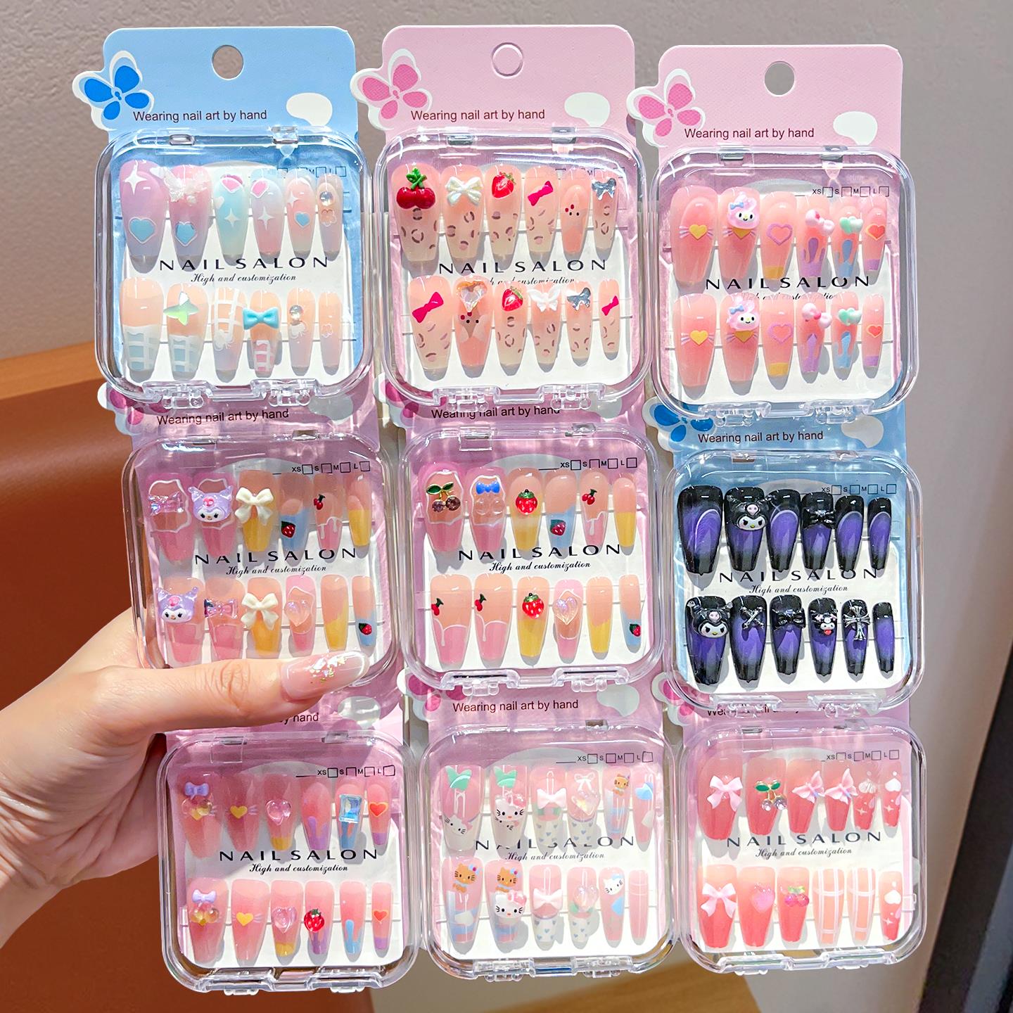 【官方正品】卡通指甲贴