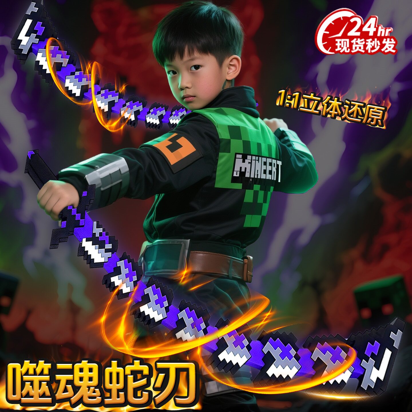 【官方正品】钻石剑模型刀