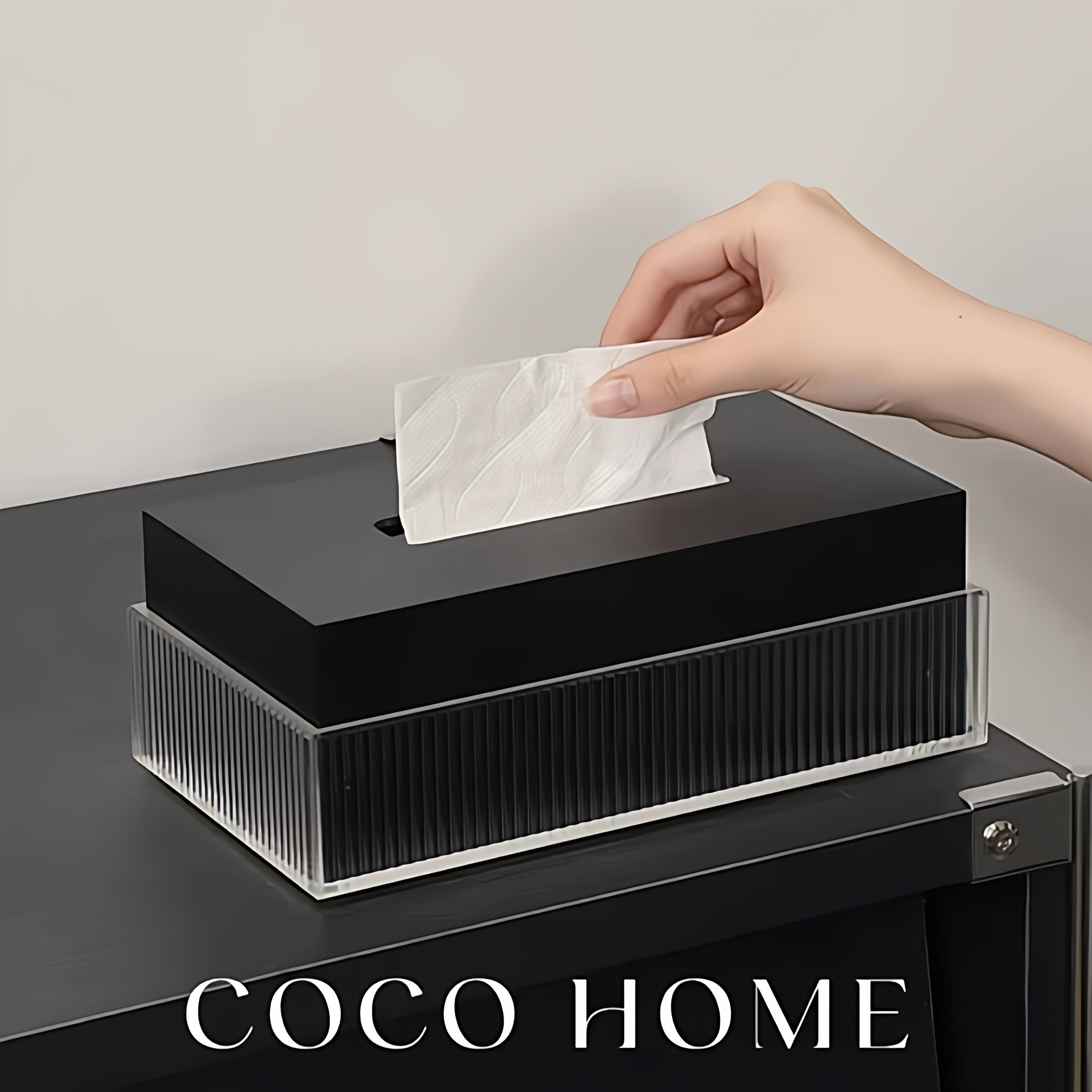 哇塞！这个纸巾盒也太高级了哦~