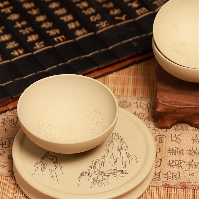 【滇匠紫陶】云南建水紫陶茶杯茶壶功夫茶具主人杯壶承盖执