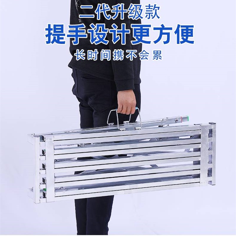 新款伸缩马凳折叠升降加厚脚手架装修室内多功能脚手架工程梯子