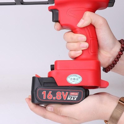 电动美缝胶枪打胶机全自动美缝双管美缝剂电动胶枪施工充电锂电定