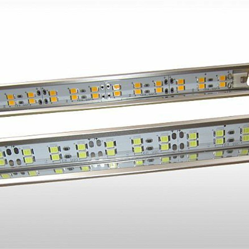 珠宝灯条LED硬灯条柜台灯箱专用双排168珠LEDLED珠宝照.明柜台灯