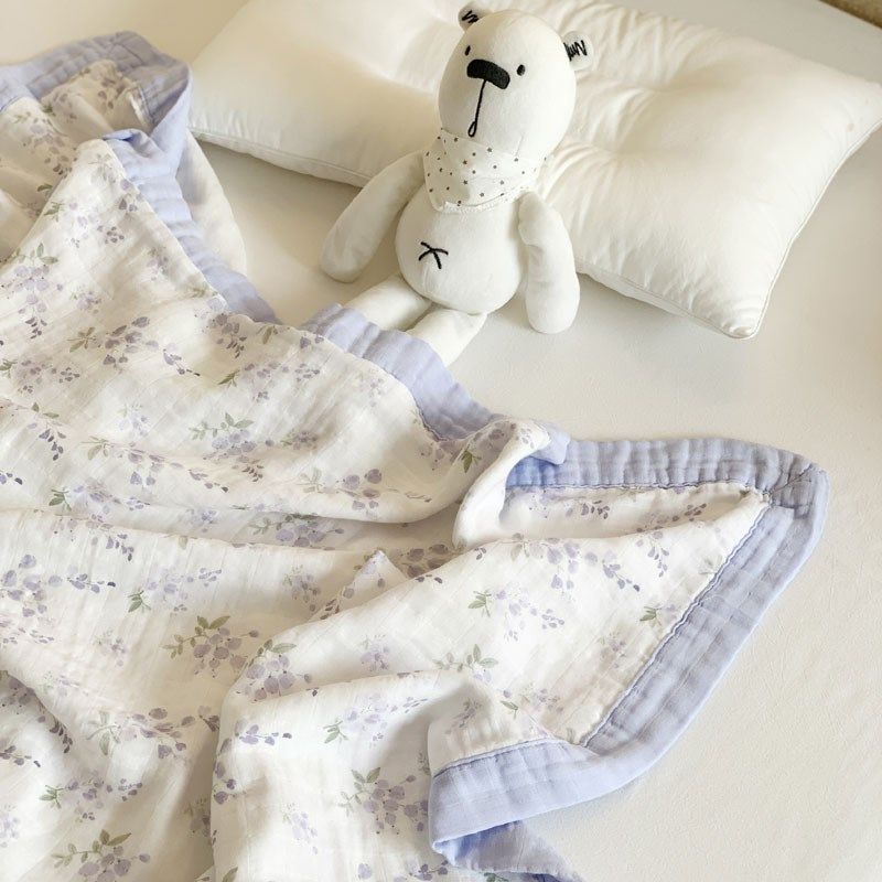 婴儿夏凉被a类母婴级宝宝幼儿园午睡竹纤维纱布盖毯凉感被薄款软,婴童用品,被子/被芯,淘宝优惠券,粉丝福利购,淘宝优惠卷