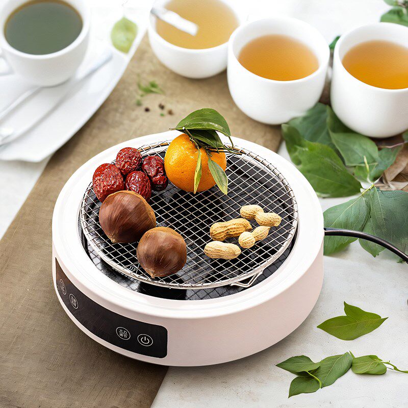 小型电陶炉煮茶泡茶玻璃壶铁壶可用保温家用智能非电磁小茶炉