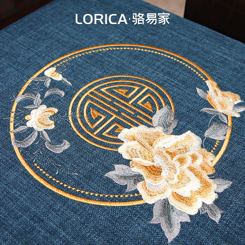 中式红木椅子坐垫太师椅圈椅实木家具沙发餐椅茶桌椅子垫座垫定制