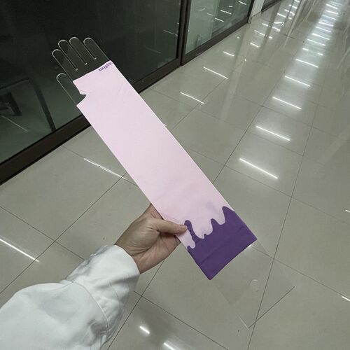 冰袖手模特 个性手板子透明亚克力展示冰袖袖套板子Z 长手板子