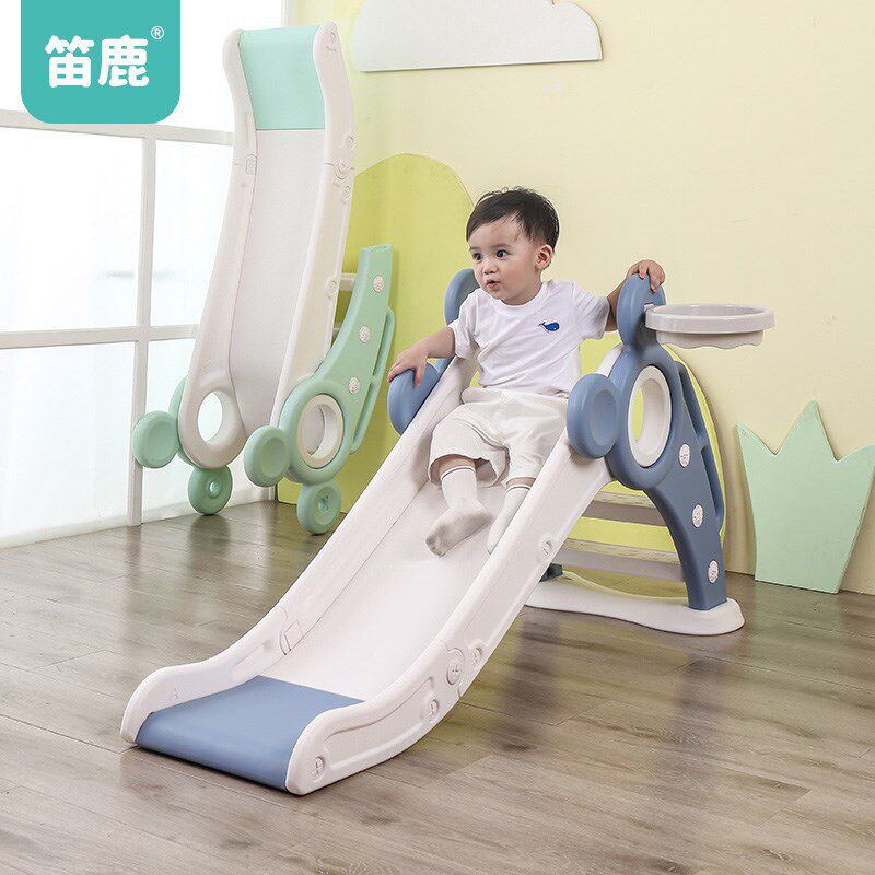 宝宝滑梯儿童室内家用小型可折叠小孩滑滑梯婴幼儿玩具家庭小滑梯