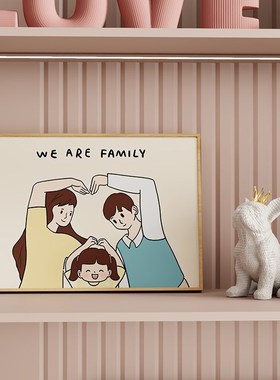 现代简约高级感儿童房书柜壁龛摆件家居软装小众卡通饰品摆设