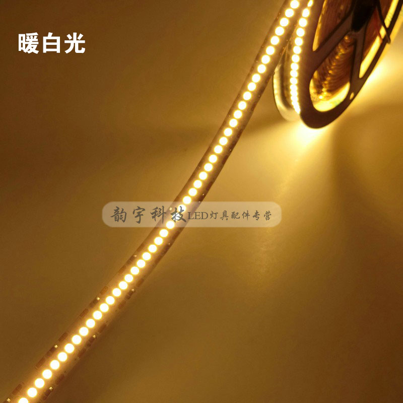 LED高亮灯带3528 240灯珠高密度软灯条灯箱广告牌柜台单排12v