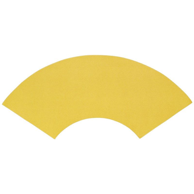 泥金绢纸熟宣扇形扇面工笔国画小楷空白半生熟书法专用宣纸