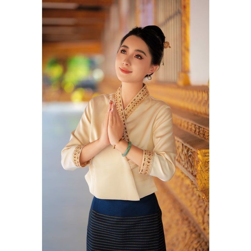 金多唐装春夏季新款套装气质女装 民族服装复古套装