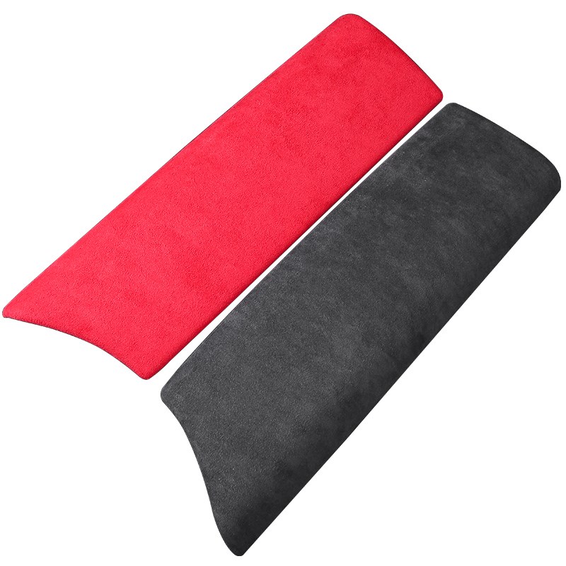 16-22款奔驰E级改装中控保护面板扶手箱翻毛皮E200lE300l内饰装饰