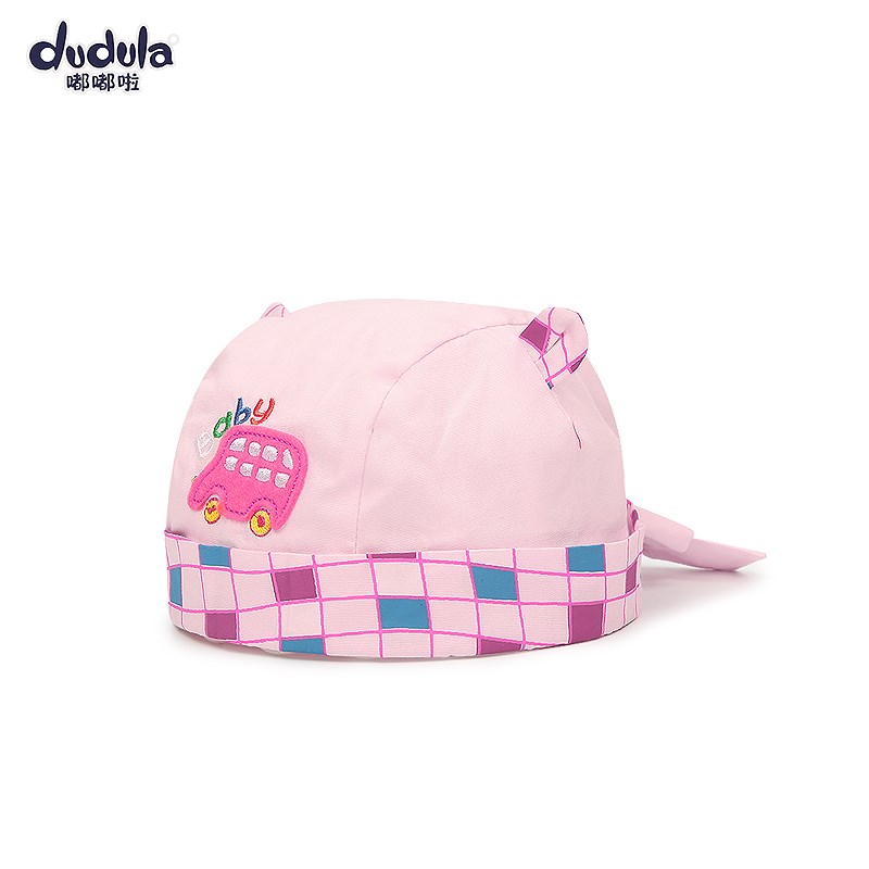 春夏儿童海盗帽男女孩套头帽秋季宝宝棉帽小孩嘻哈帽幼儿胎帽透气