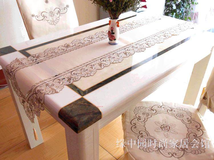 绣花镂空桌旗桌布茶几旗床旗电视柜旗长餐垫欧式布艺田园绣花包邮,居家布艺,桌旗,淘宝优惠券,粉丝福利购,淘宝优惠卷