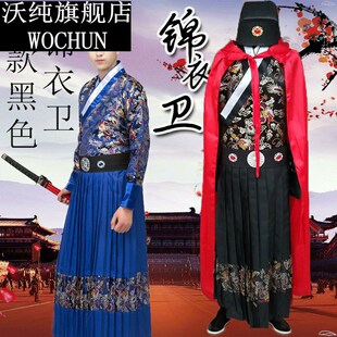 捕快儿童衙役服装官兵影视话剧演出服宋朝明朝古装戏服男轿夫侍卫