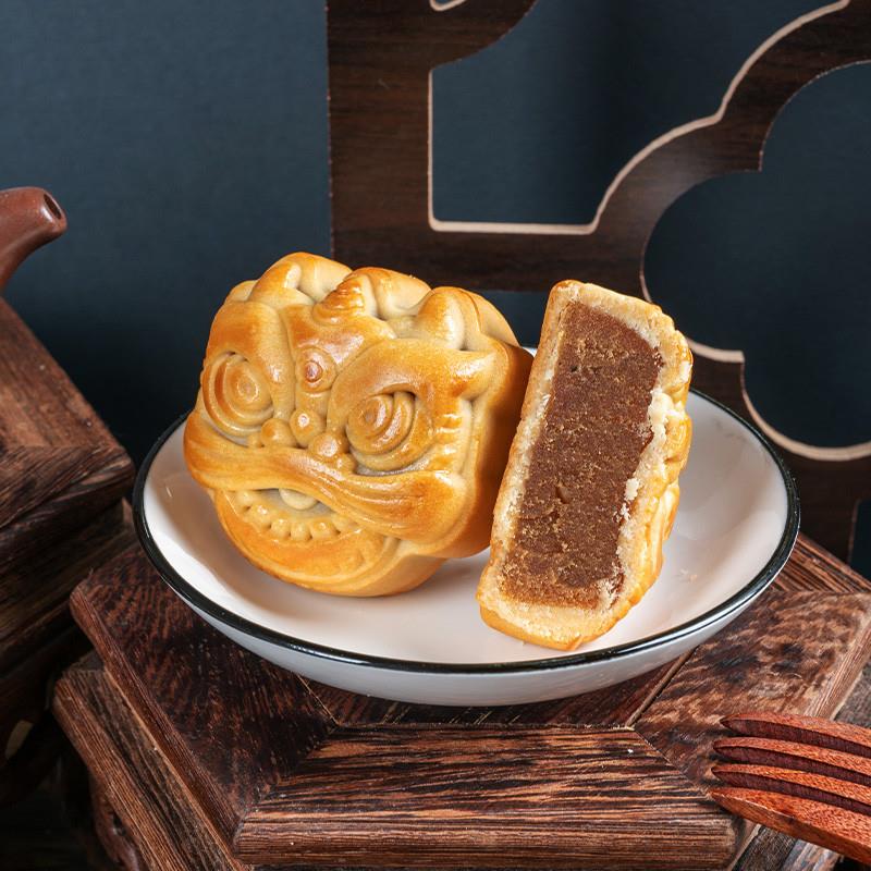 现货25年新款中秋月饼经典广式五仁散装公司企业采购糕点礼盒