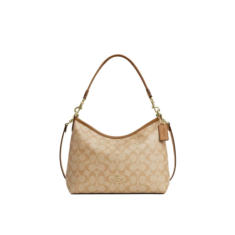 COACH/蔻驰女包香港直邮正品Laurel奥莱流浪包单肩腋下斜挎手提包