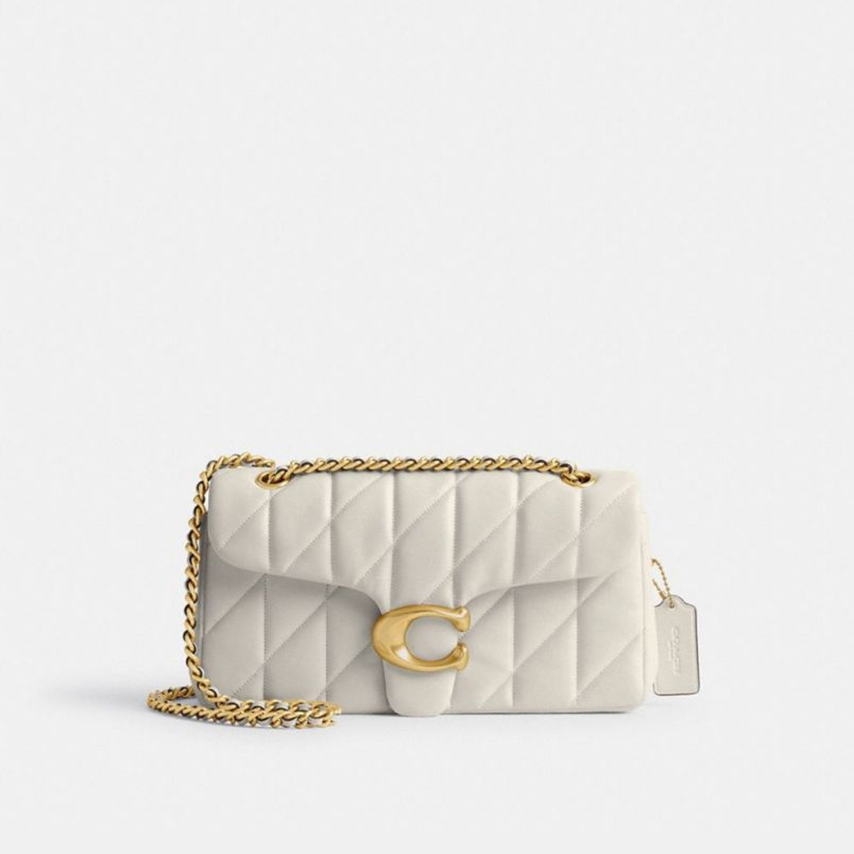 【官方正品】COACH蔻驰女Tabby专柜羊皮革轻奢通勤链条单肩斜挎包