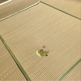 夏天然蔺草席幼儿园宝宝床婴儿凉席子新生儿摇篮床儿童午睡兰草席