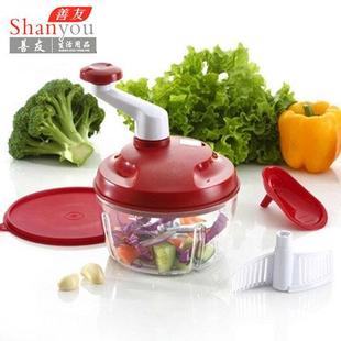 善友多功能切菜器碎菜器厨房手动绞肉机家用绞菜机搅菜馅水饺馅机