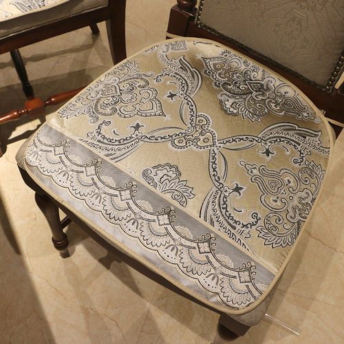 欧式餐椅垫美式椅子垫桌旗桌布巾奢华布艺餐旗美式餐桌防尘防滑布