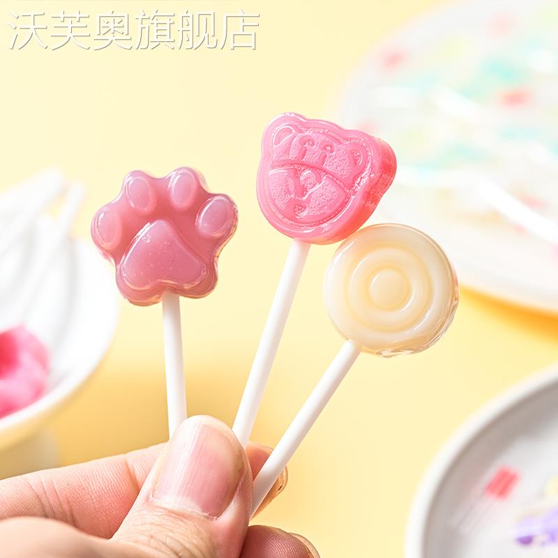 乳酸菌维C棒棒糖星星高颜值儿童糖果零食喜糖婚糖散装旗舰店