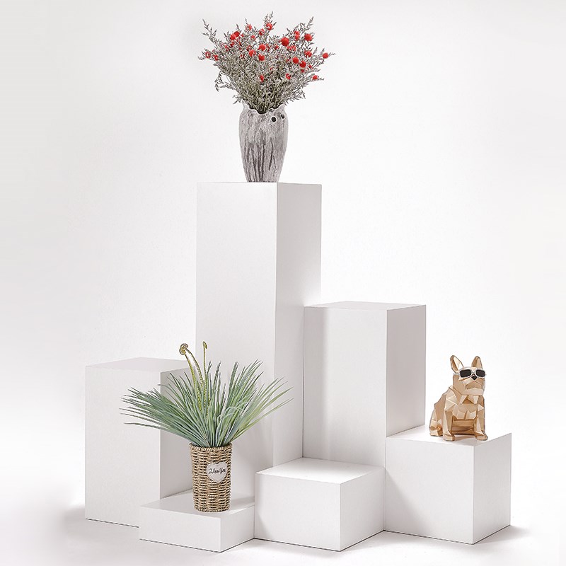 服装模特台地台展示台鞋包店橱窗道具流水台女装店方型地垫站台