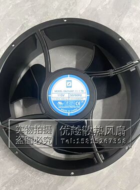 全新25489风机OA254AP-11-1 TB AC115V 31/33W机柜大风量散热风扇