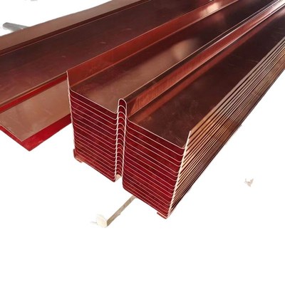 止水铜片现货 铜止水带 T2M铜止水MUV弧形紫铜复合铜止水片