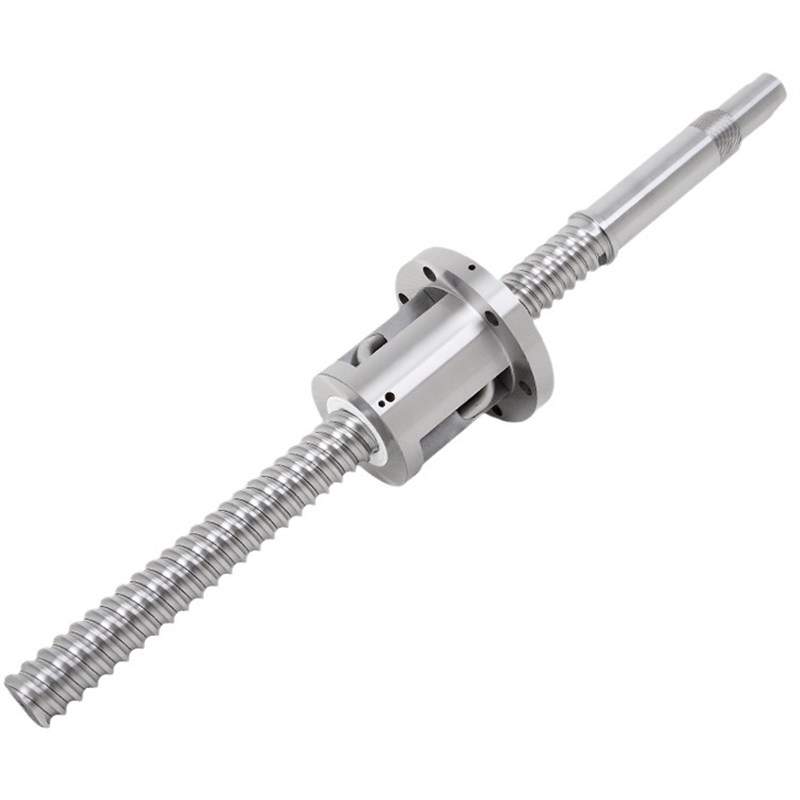 双螺母数控滚珠花键丝杠副 大导程磨床设备用高速滚珠丝杆