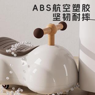 3岁宝宝周岁礼摇摇车 花生扭扭车溜溜车摇马二合一防侧翻儿童1
