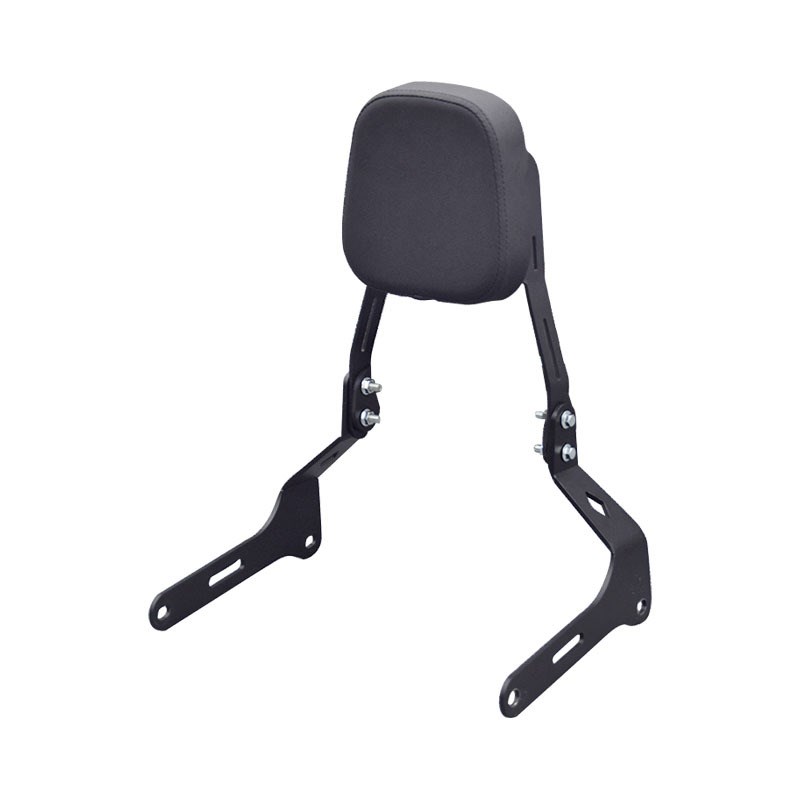 适用钱江QJ闪300S保险杠闪350前护杠边包靠背加厚加粗防摔撞改装