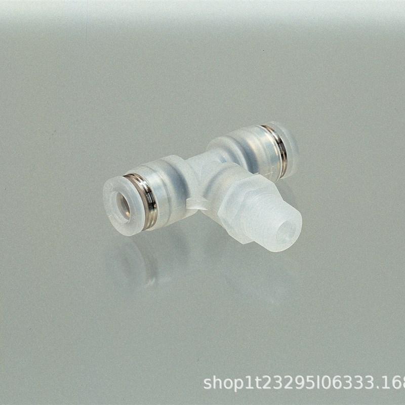 PISCO洁净室PP接头异径联管三通 PPEG6-4 PPEG8-6 PPEG10-8 12-10