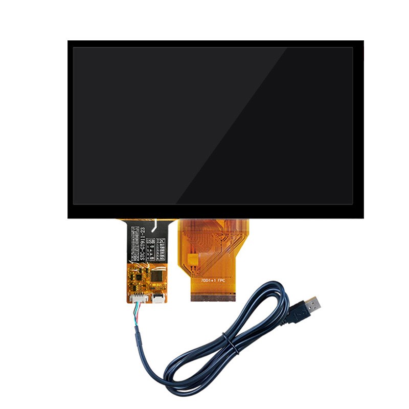 全新7寸液晶屏AT070TN92+7寸电容屏总成 RGB接口高亮度显示屏现货