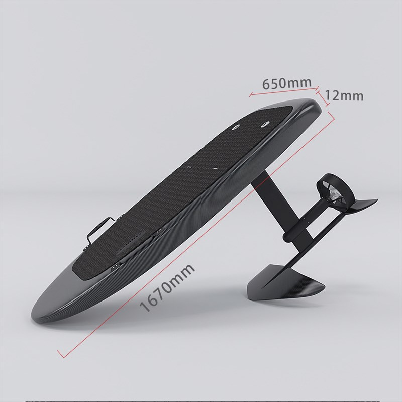 碳纤维电动冲浪板 漂浮水上滑水板动力水翼板surfboard水下推进器