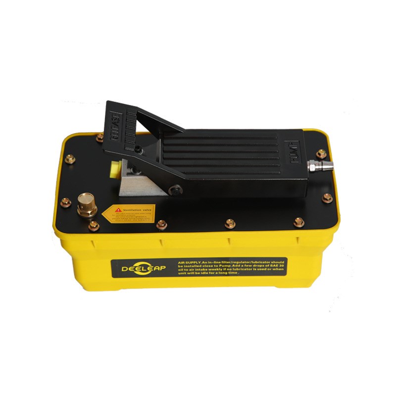 大梁校正仪配件气动液压泵2.3L油箱容量可用于单作用液压油缸油泵