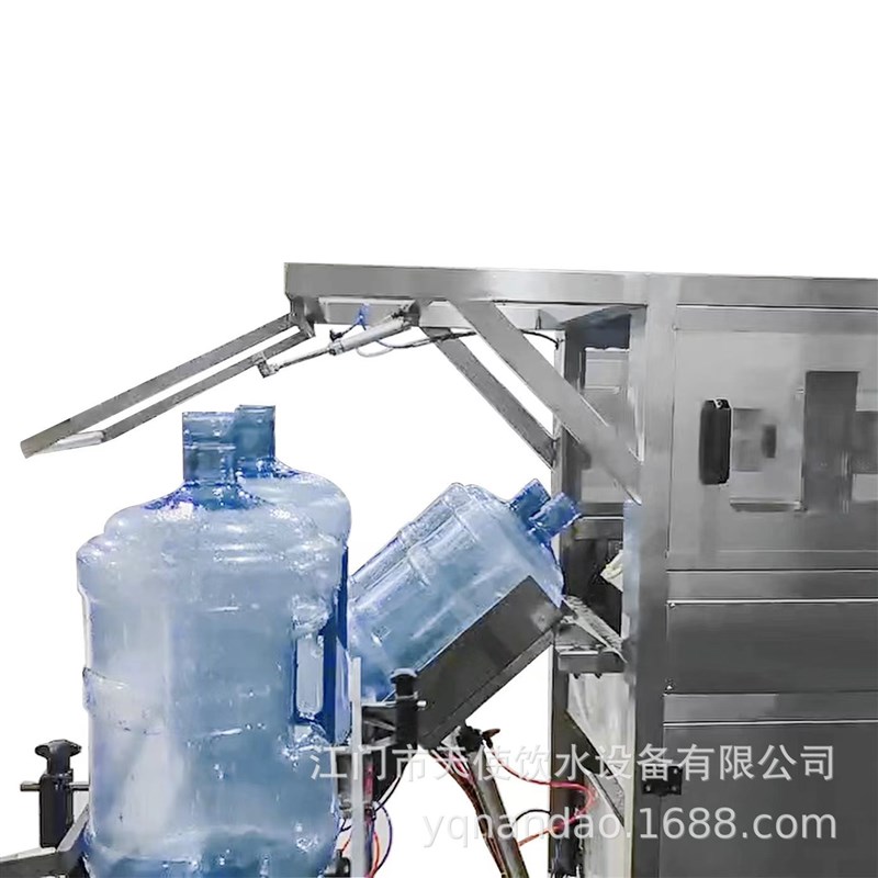 全自动5五加仑大瓶桶装山泉水灌装机纯净水灌装压盖生产线桶装水