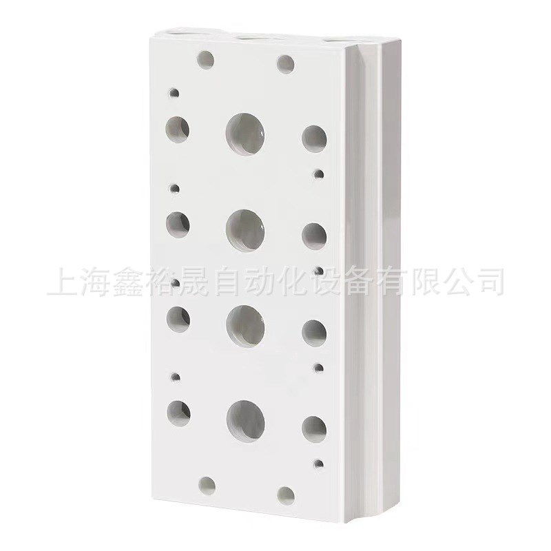 亚德客电磁阀底座阀板 汇流板400M-2F/3F/4F/5F/6F/7F/8F/9F