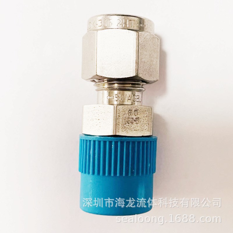 SS-400-1-4RT Swagelok316不锈钢卡套直通接头