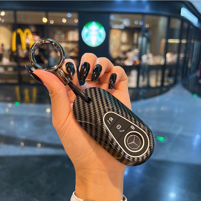 适用于奔驰钥匙套E级新C260L/E300L/e300l/glb220glc扣车A200包壳